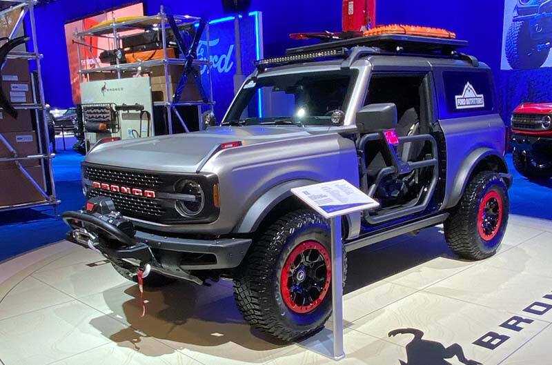 Bronco On display